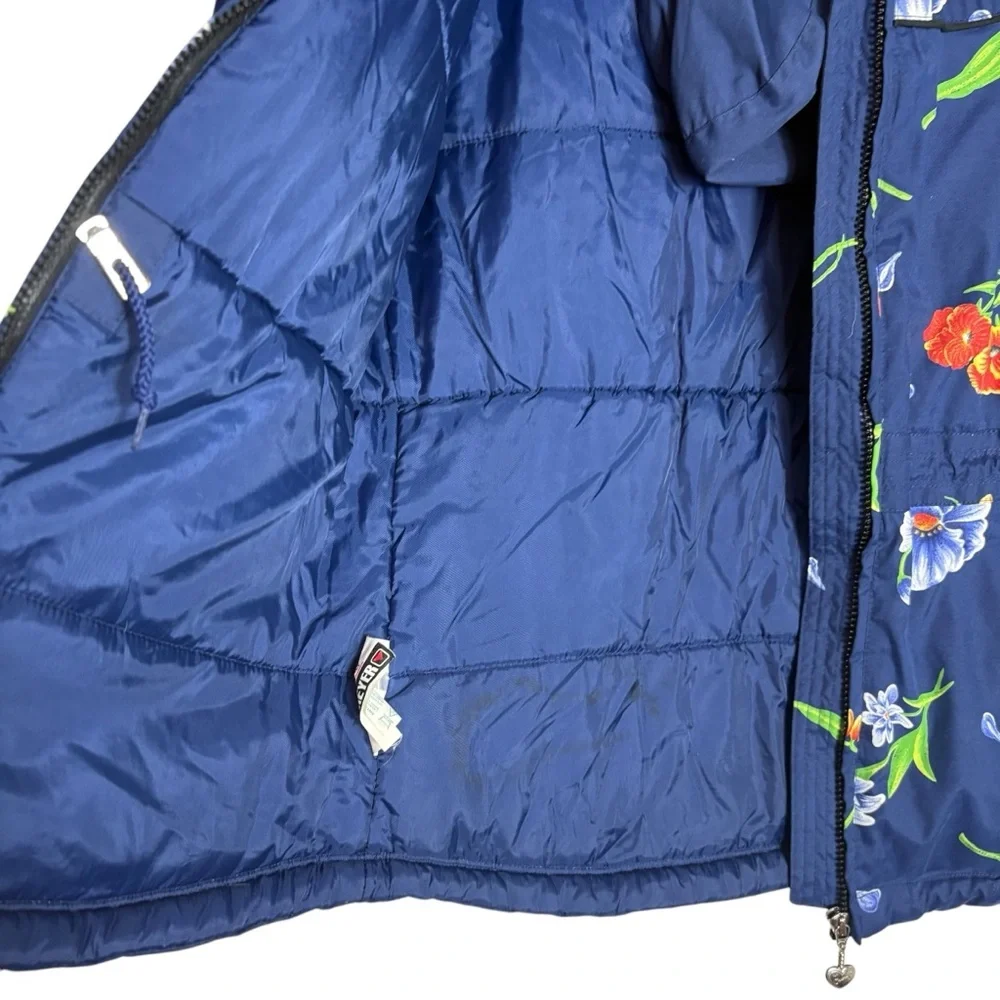 OBERMEYER Waterproof Floral Ski Jacket - Size 18 Teen